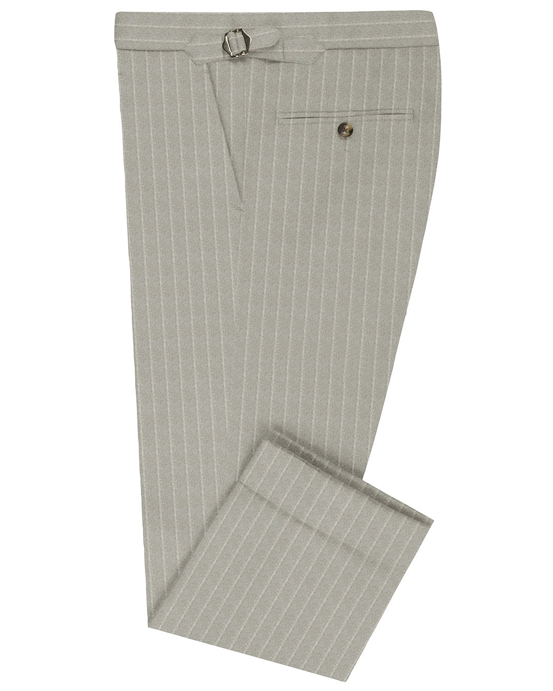 VBC Double Stripes Light Grey Flannel Pants