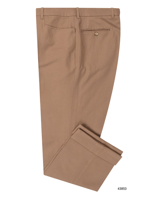 Zegna Camel Brown Linen