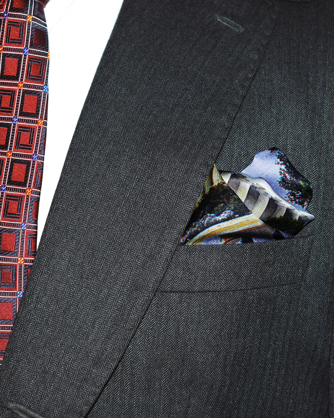 Lincoln Memorial Pocket Square - 2