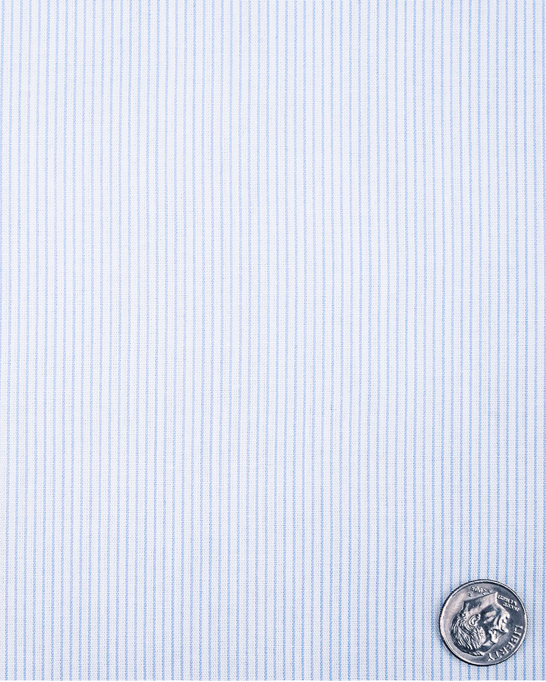 Blue Pinstripes Dress Shirt