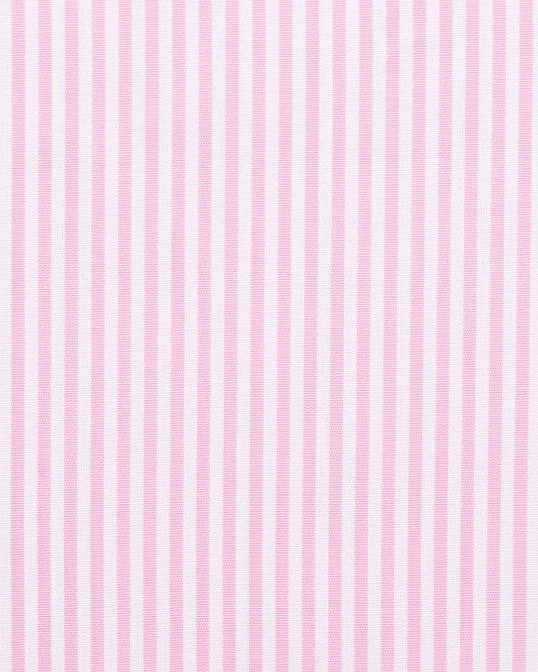 Pink Dress Stripes On White Shirt