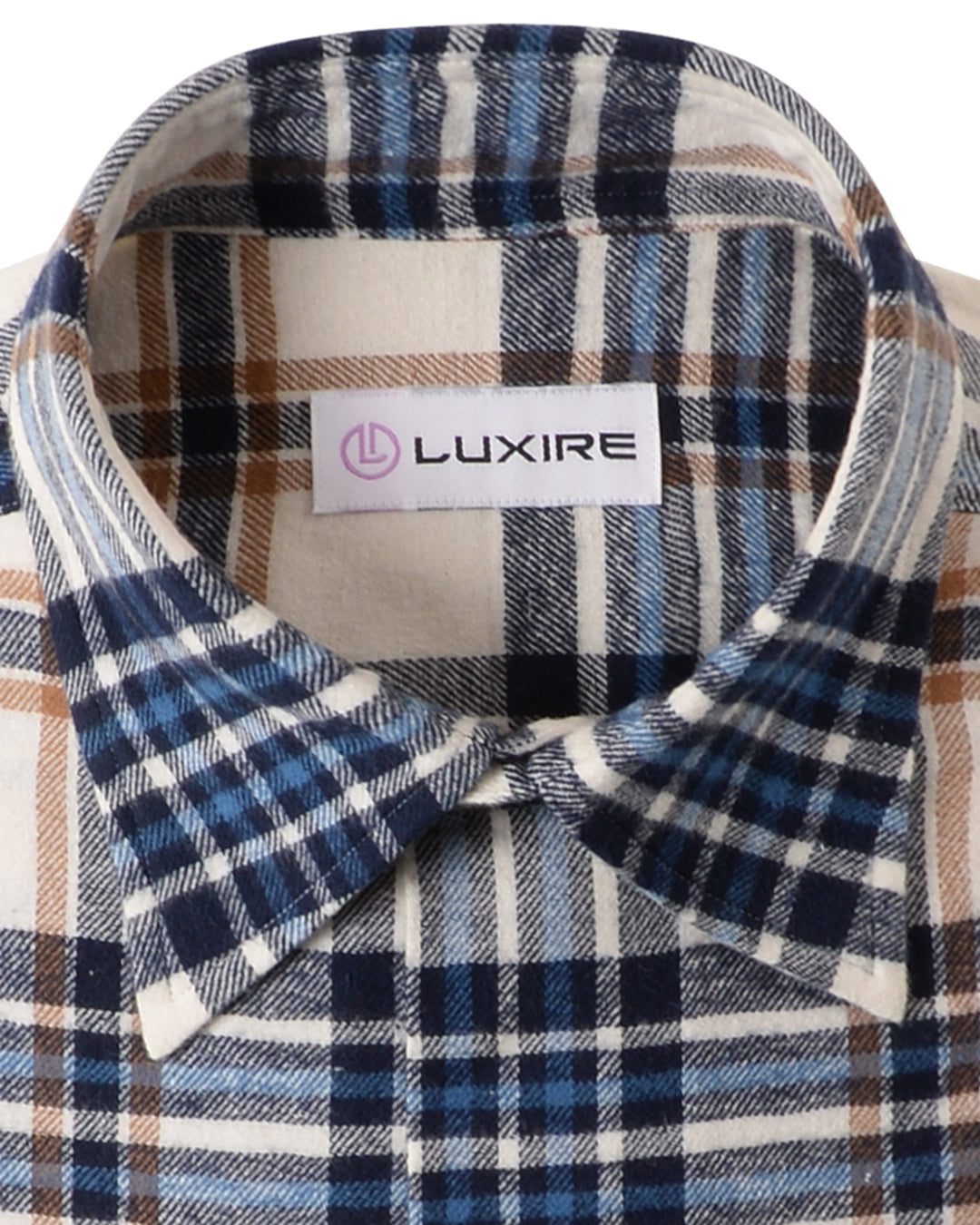 Blue &White Tartan Checks Work Shirt - 3