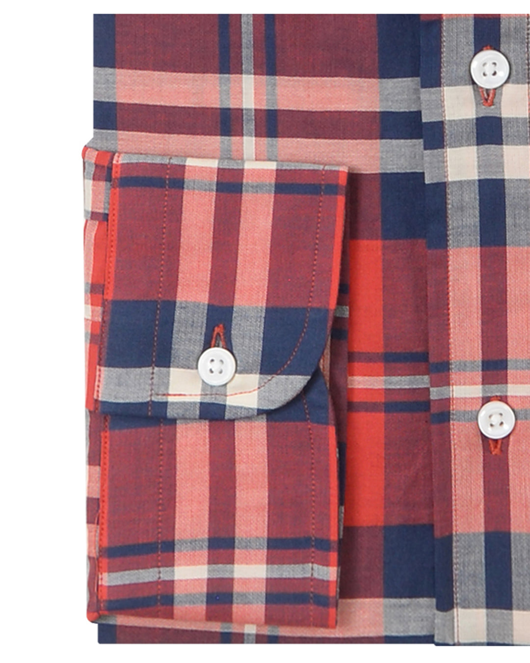 Classic Red Blue Madras Checks - 3