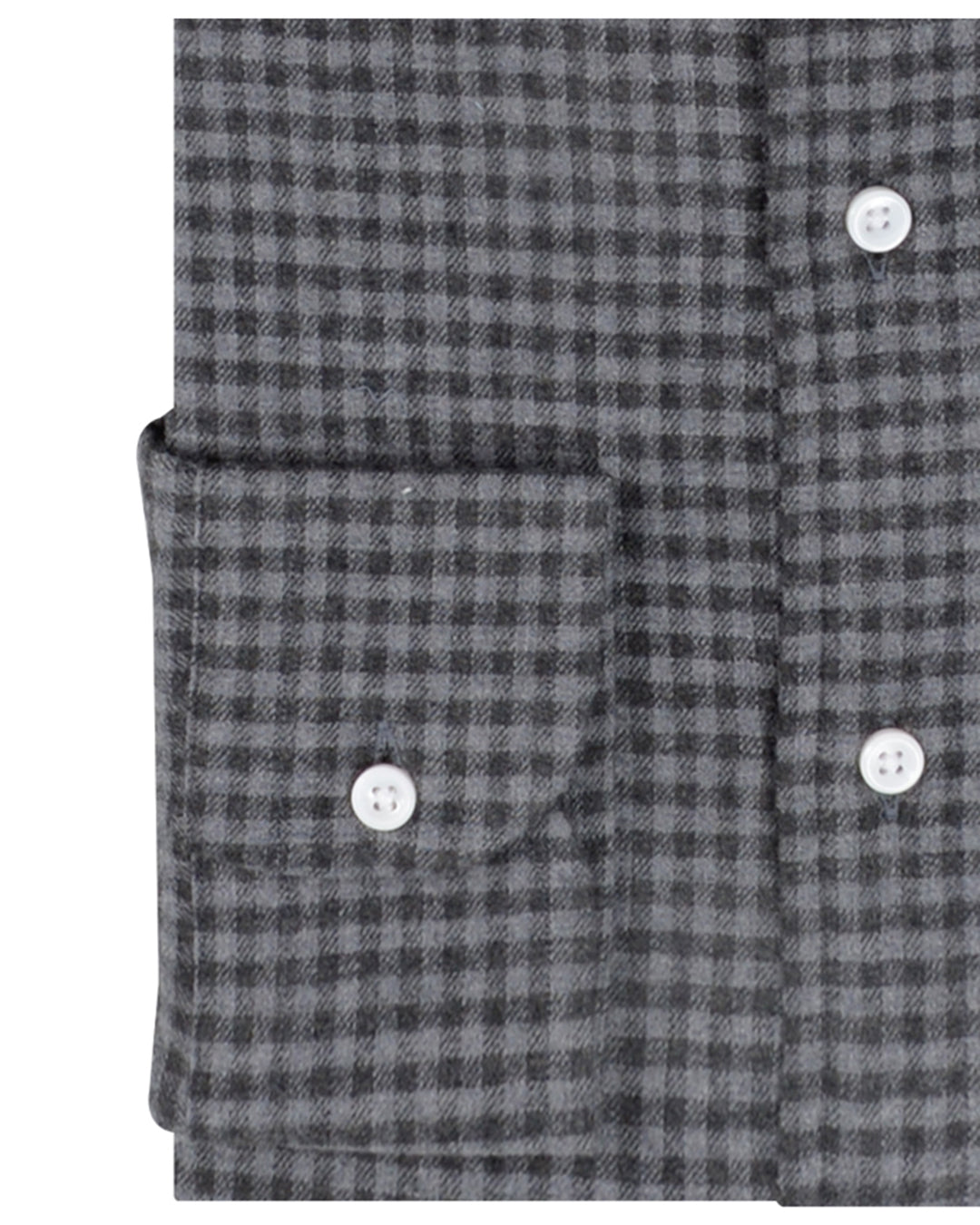 Mini Nightshadow Grey Gingham Flannel Work Shirt