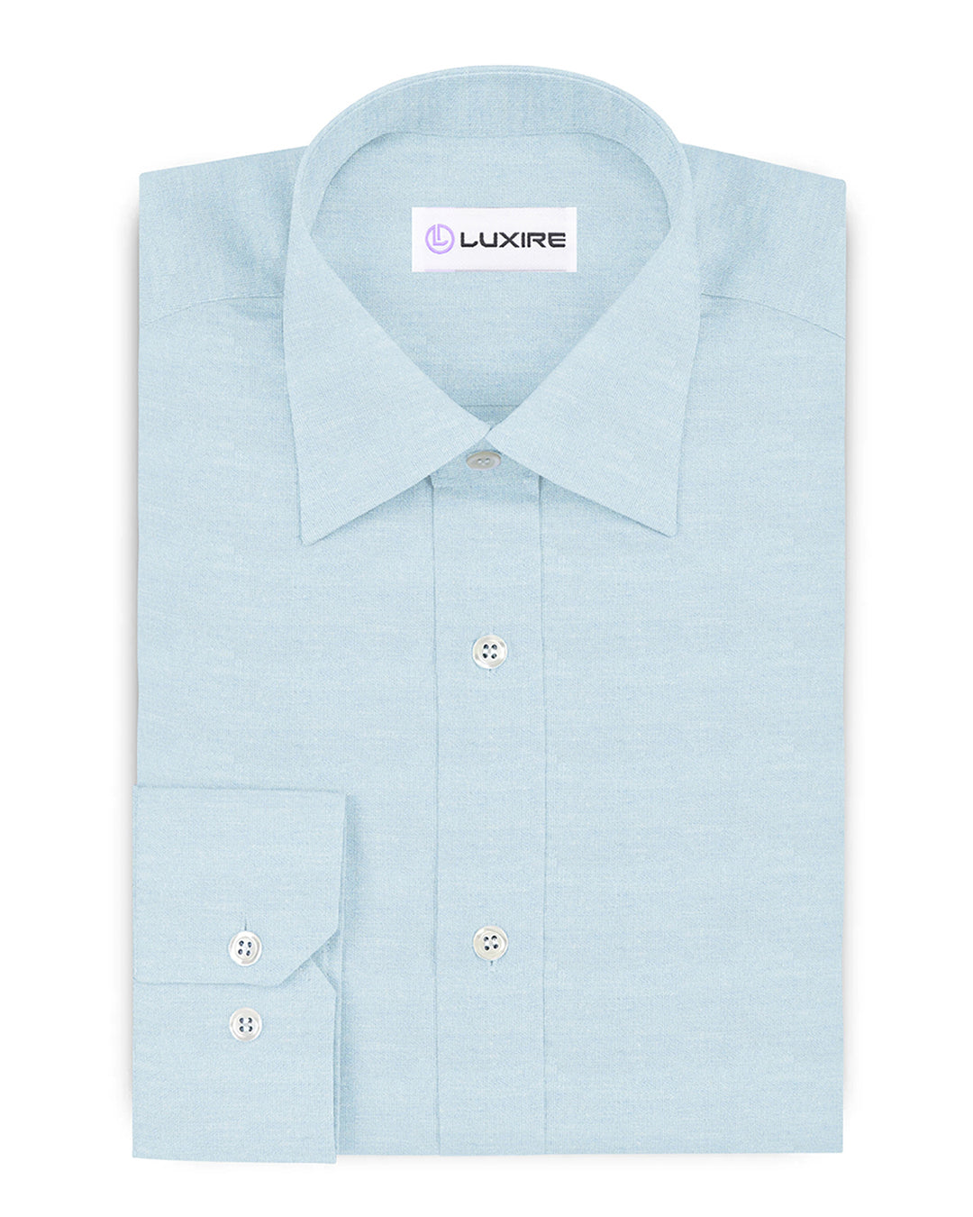 Brushed Arctic Blue Shirt - 1