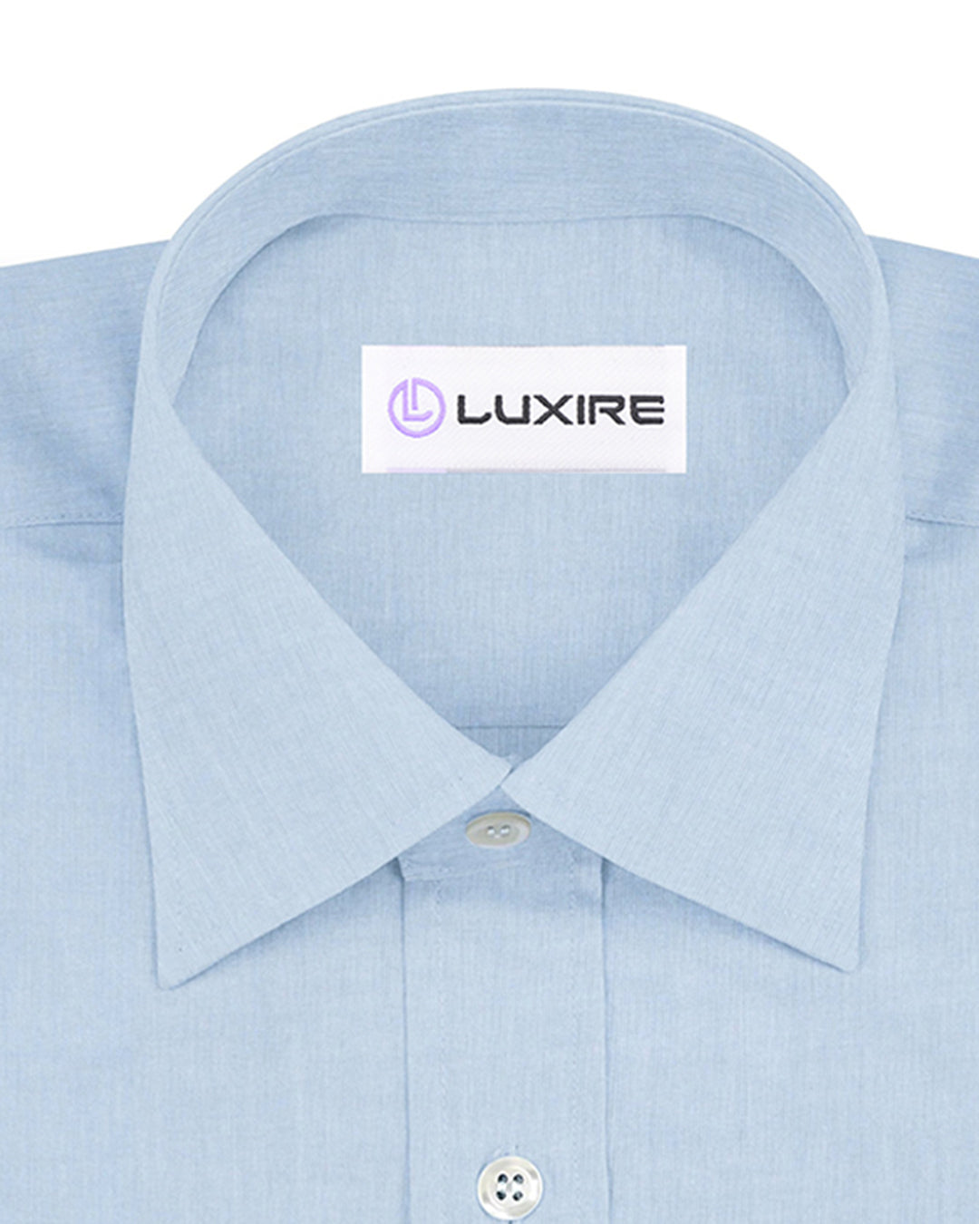 Ice Blue Pinpoint Oxford Shirt - 2