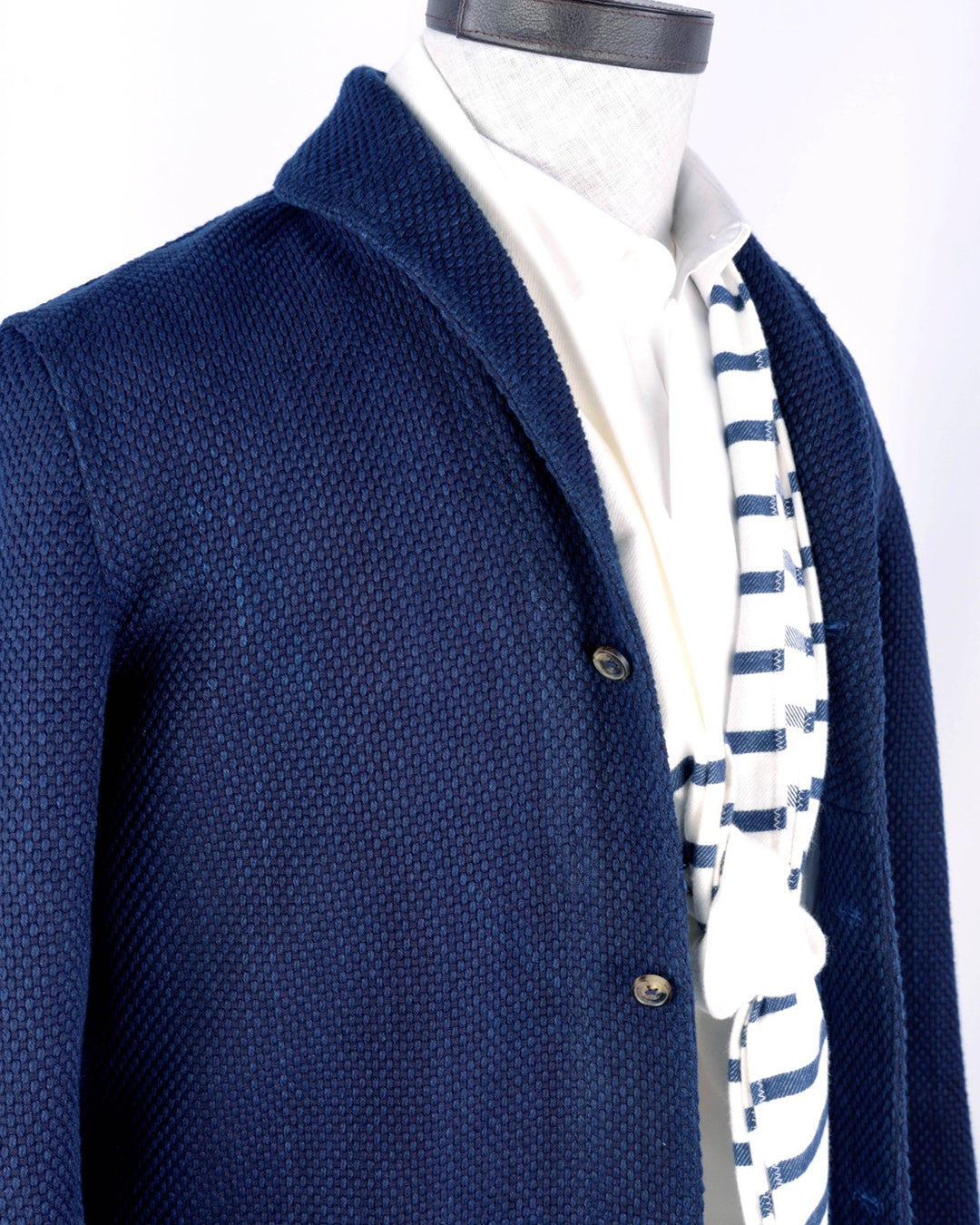 Indigo Heavy Sashiko Jacket - 7