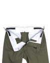 Sondrio: Washed Olive Twill