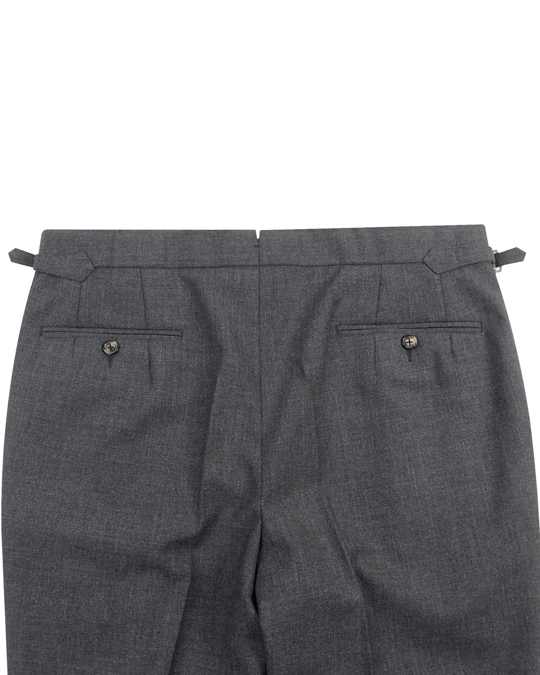 Minnis Fresco III  Pants: 3 Ply  Plain Mid Grey - 4
