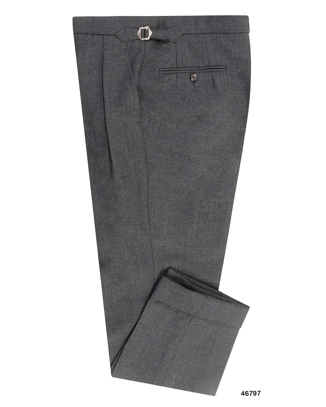 Minnis Fresco III  Pants: 3 Ply  Plain Mid Grey - 1