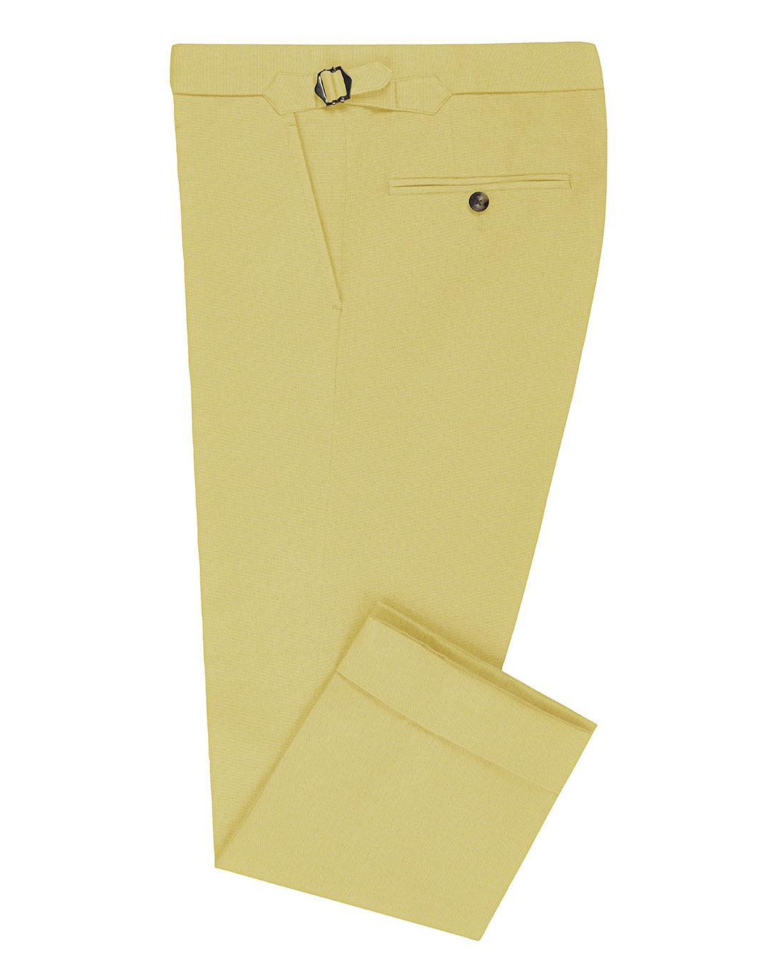 Dugdale Fine Worsted Pant- Yellow - 1
