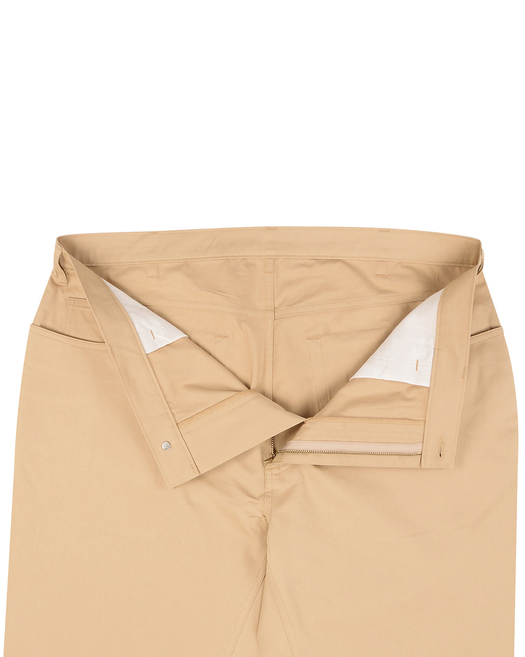 Tan Cream Plain Soft Chino