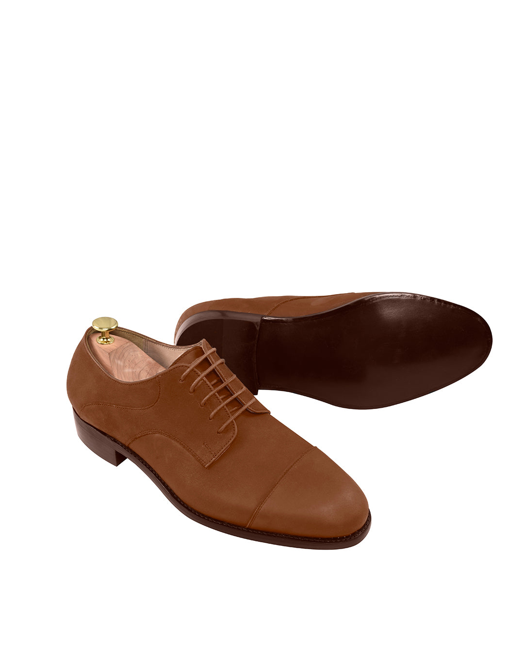 Nubuck Derby Tan