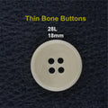 Thin Bone Buttons