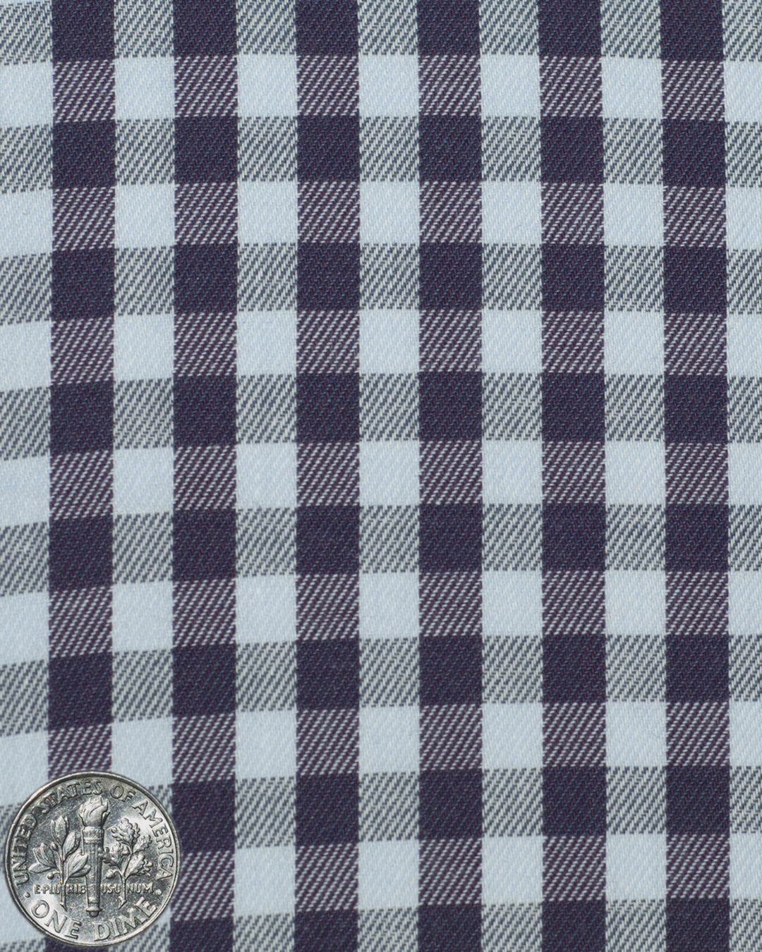 Purple Pale Blue Gingham Twill - 4