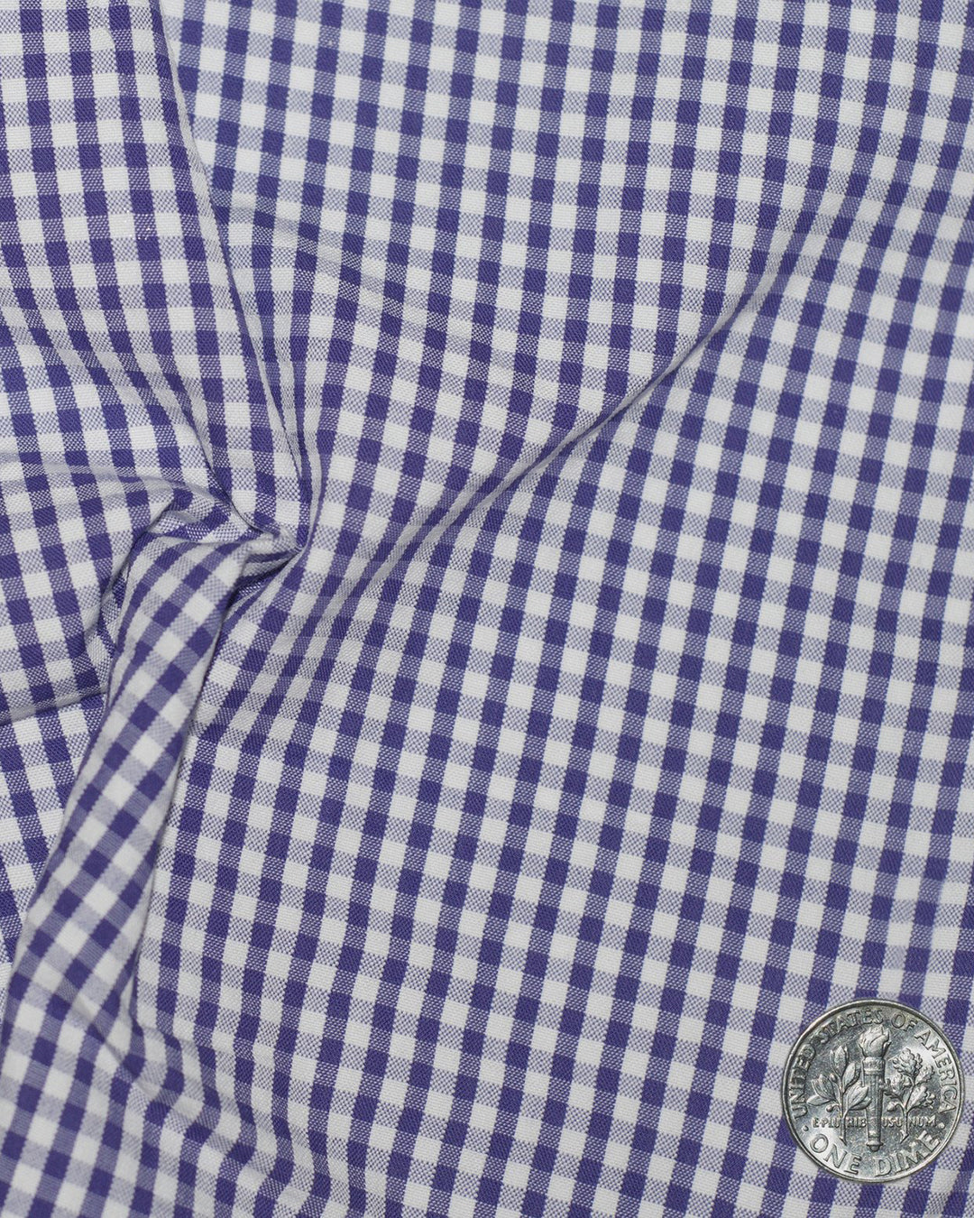 Blue/Purple Small Gingham Seersucker - 4
