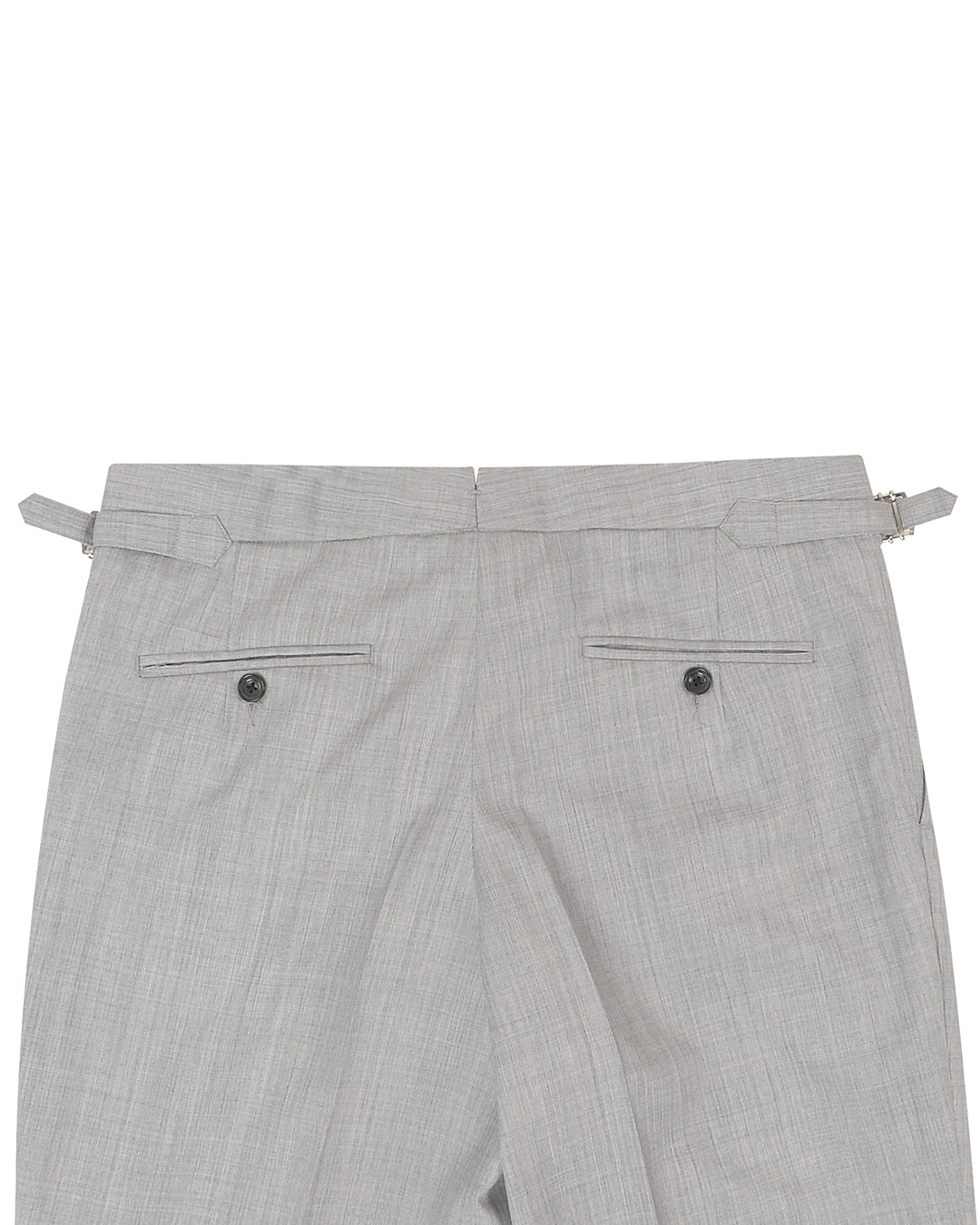 Washable Wool Pants: Light Grey