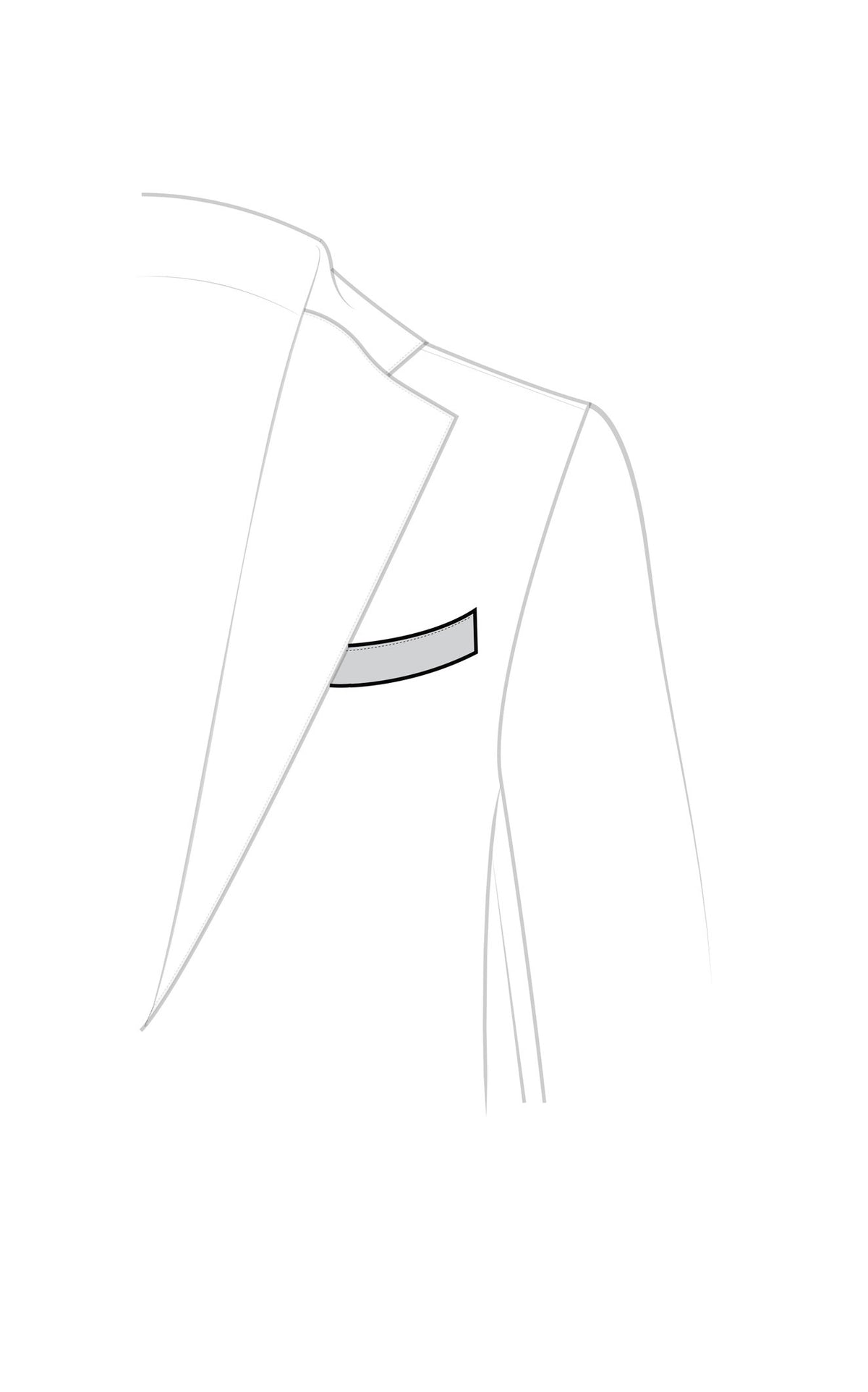 Hidden Internal Product: Chest Pocket Standard Styles - 3