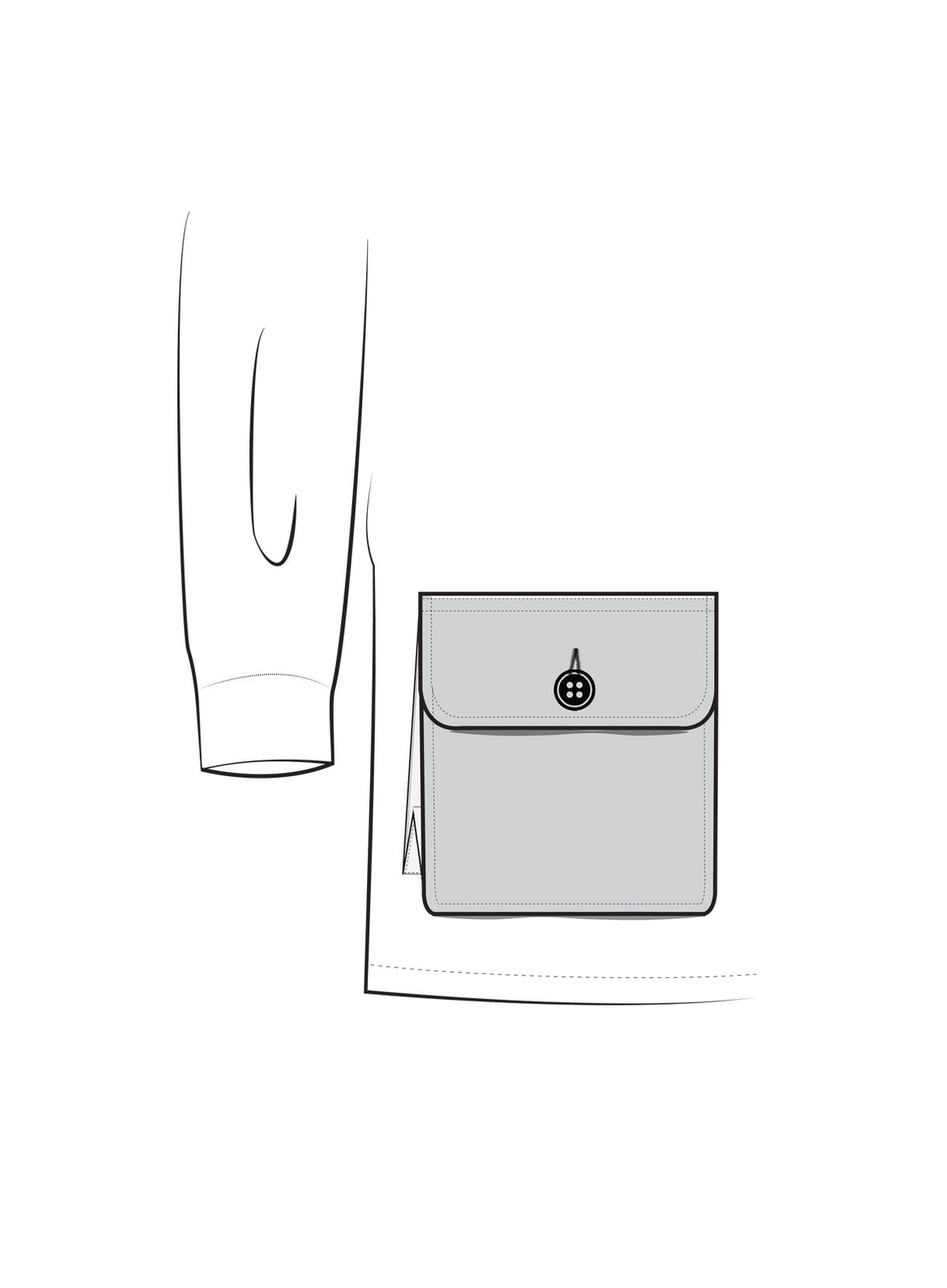Hidden Internal Product: Hip Pocket Standard Styles - 6
