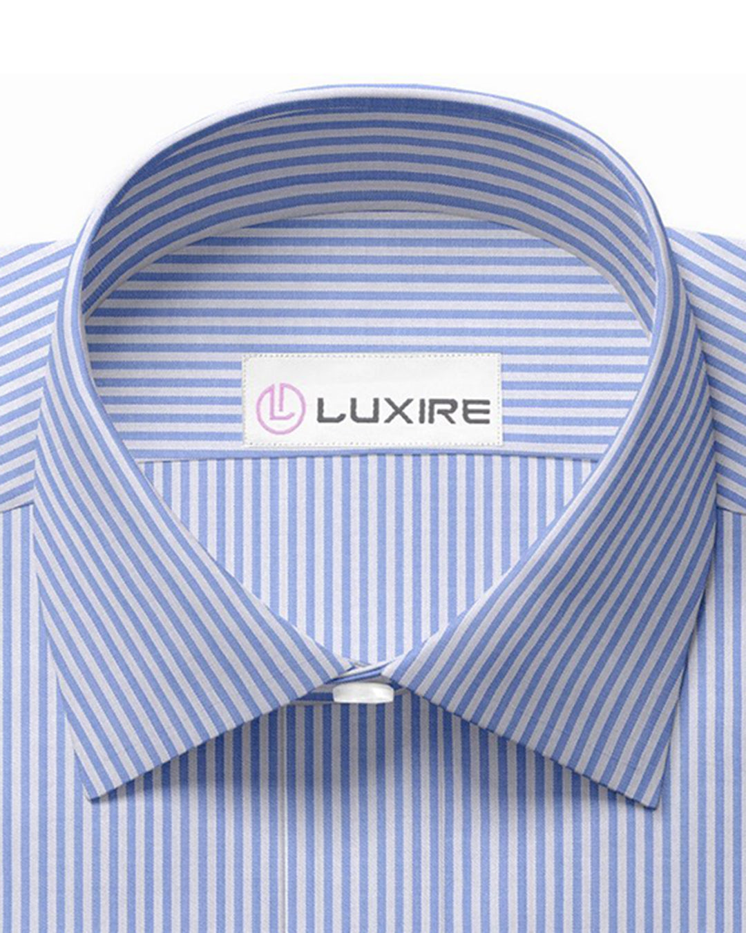 Carlo Riva White Blue Dress Stripes - 2