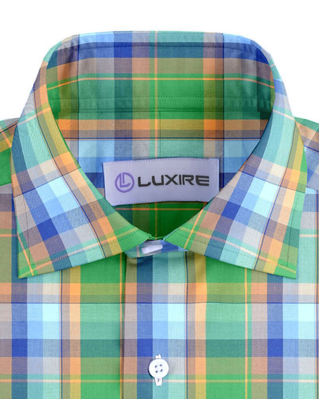 Green Yellow Blue Tartan Checks Twill - 2