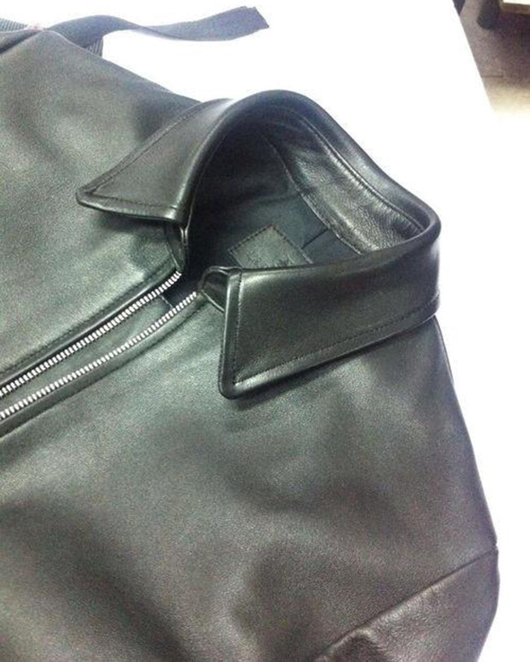 Styleforum+Luxire: Leather Moto Jacket MTM - 4
