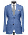 Ethomas Slubby Blue White Jacket