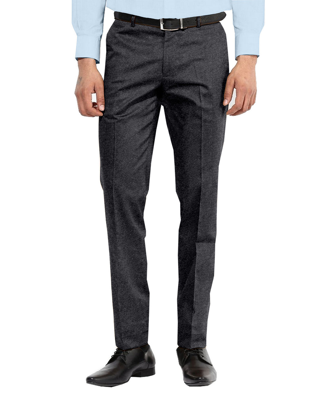 EThomas Wool Cashmere: Dark Grey Wool - 1