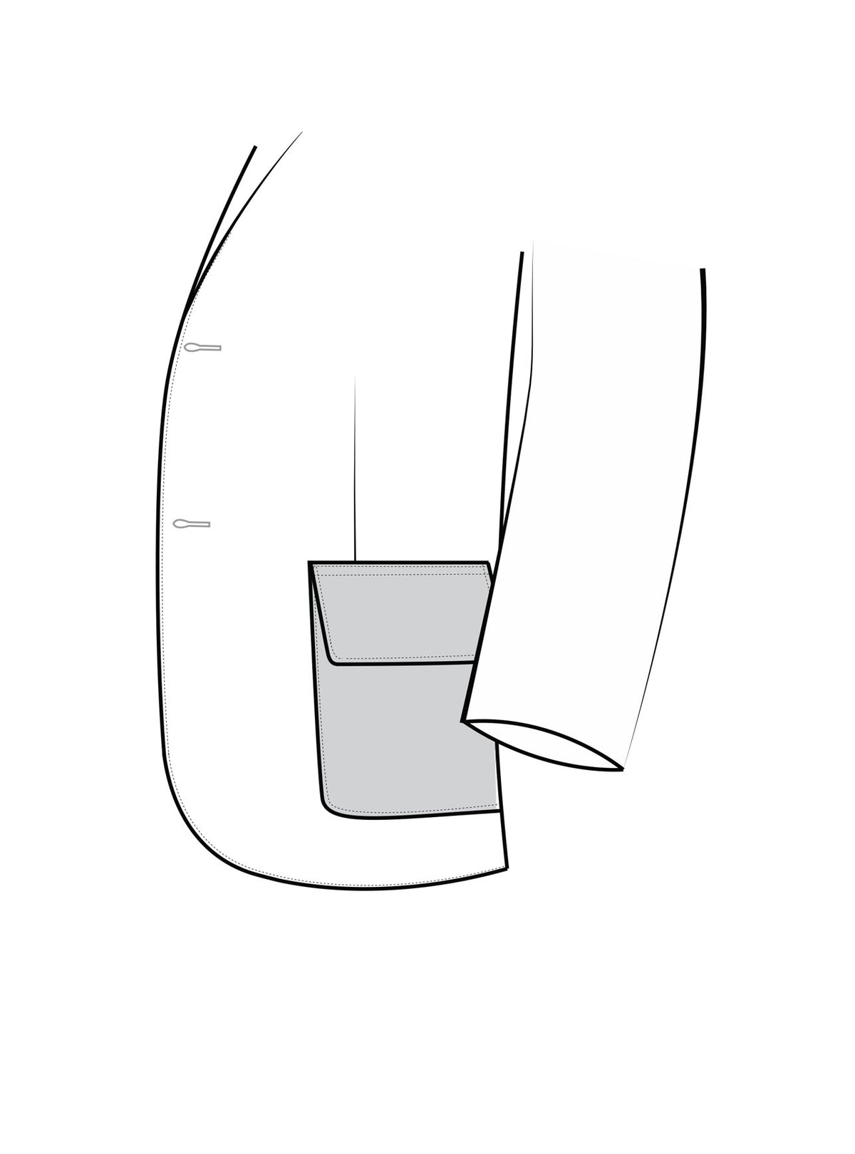 Hidden Internal Product: Hip Pocket Standard Styles - 4