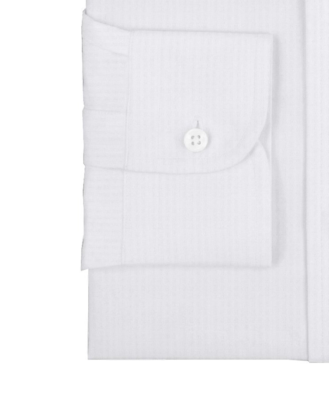 Grandi and Rubinelli Pure White Dobby Weave - 3