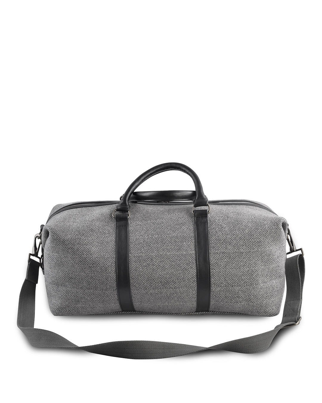 Leather Trimmed Holdall Bag - 1