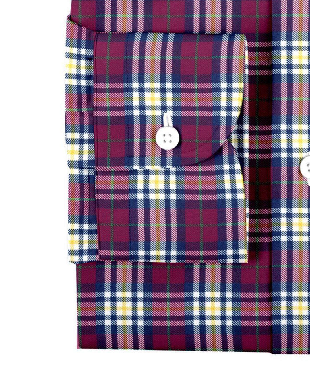 Majenta Blue Tartan Flannel