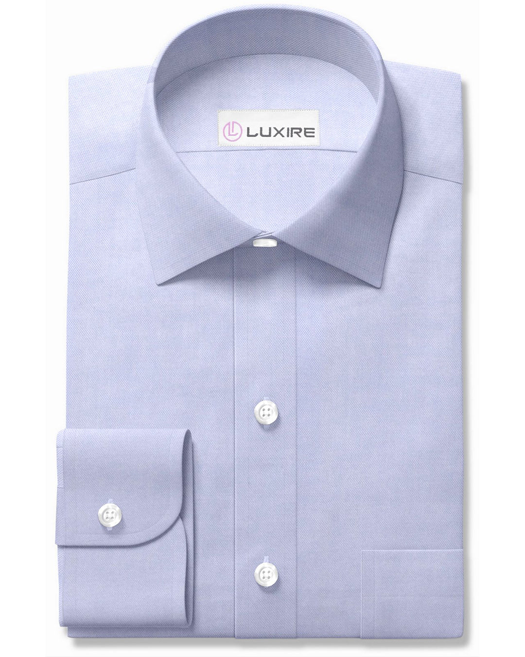 Soft Blue Pinpoint Oxford