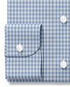 Zegna Light Blue GinghamTwill