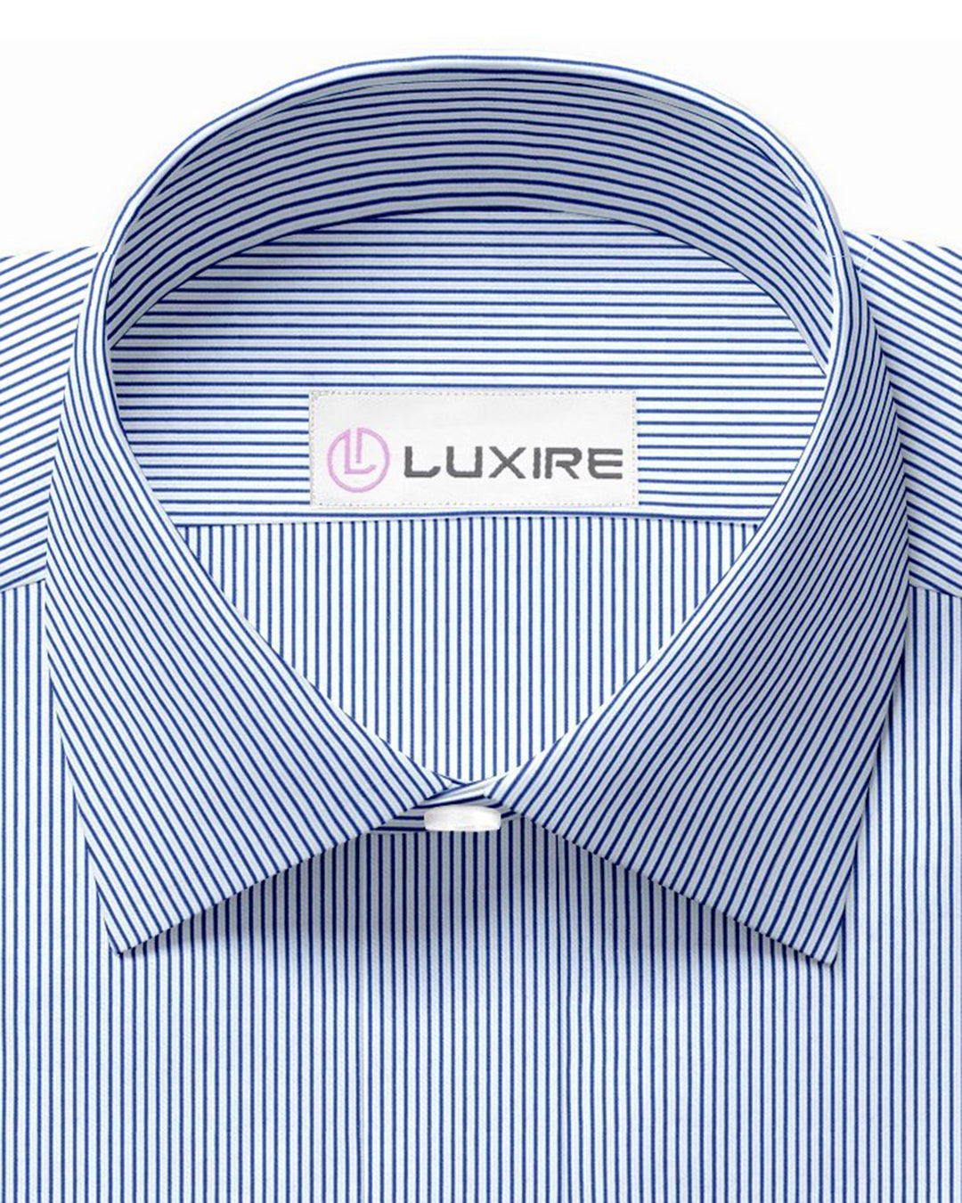 Luxire Privilege Collection Blue Stripes on White - 2