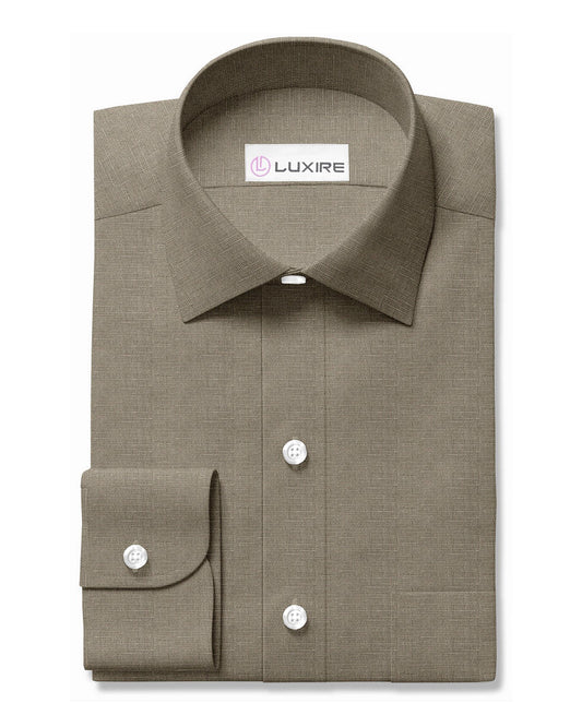 Cotton-Linen-Light Brown