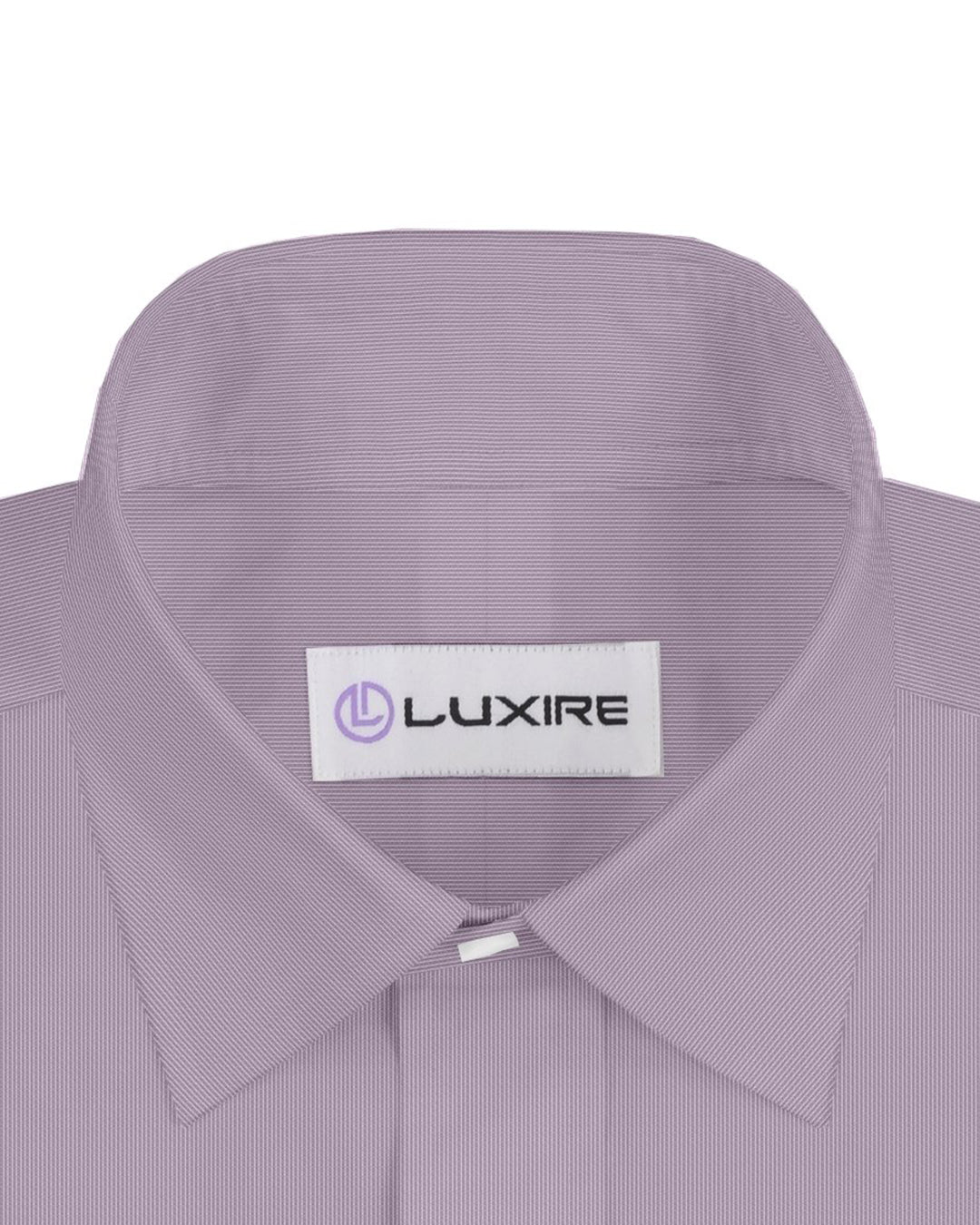 Cotton Poly: Purple Textured Pin Stripes - 2