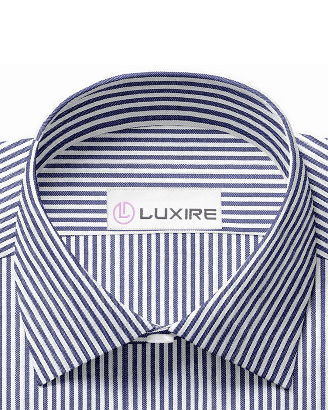 Dark Navy Oxford Stripe - 2