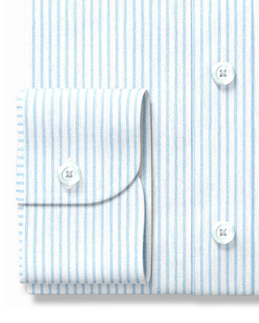 Blue Pencil Stripes With White