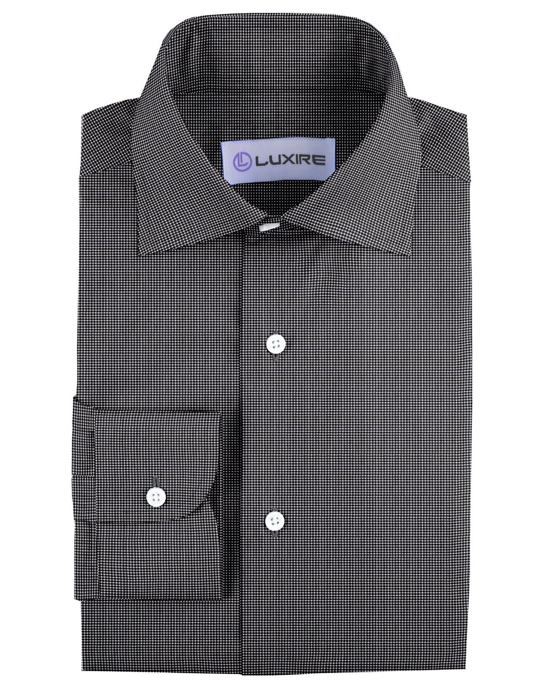 Black Micro Gingham - 1