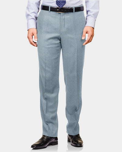 Modrone Corduroy Seersucker Bluish-Gray -8 Wale