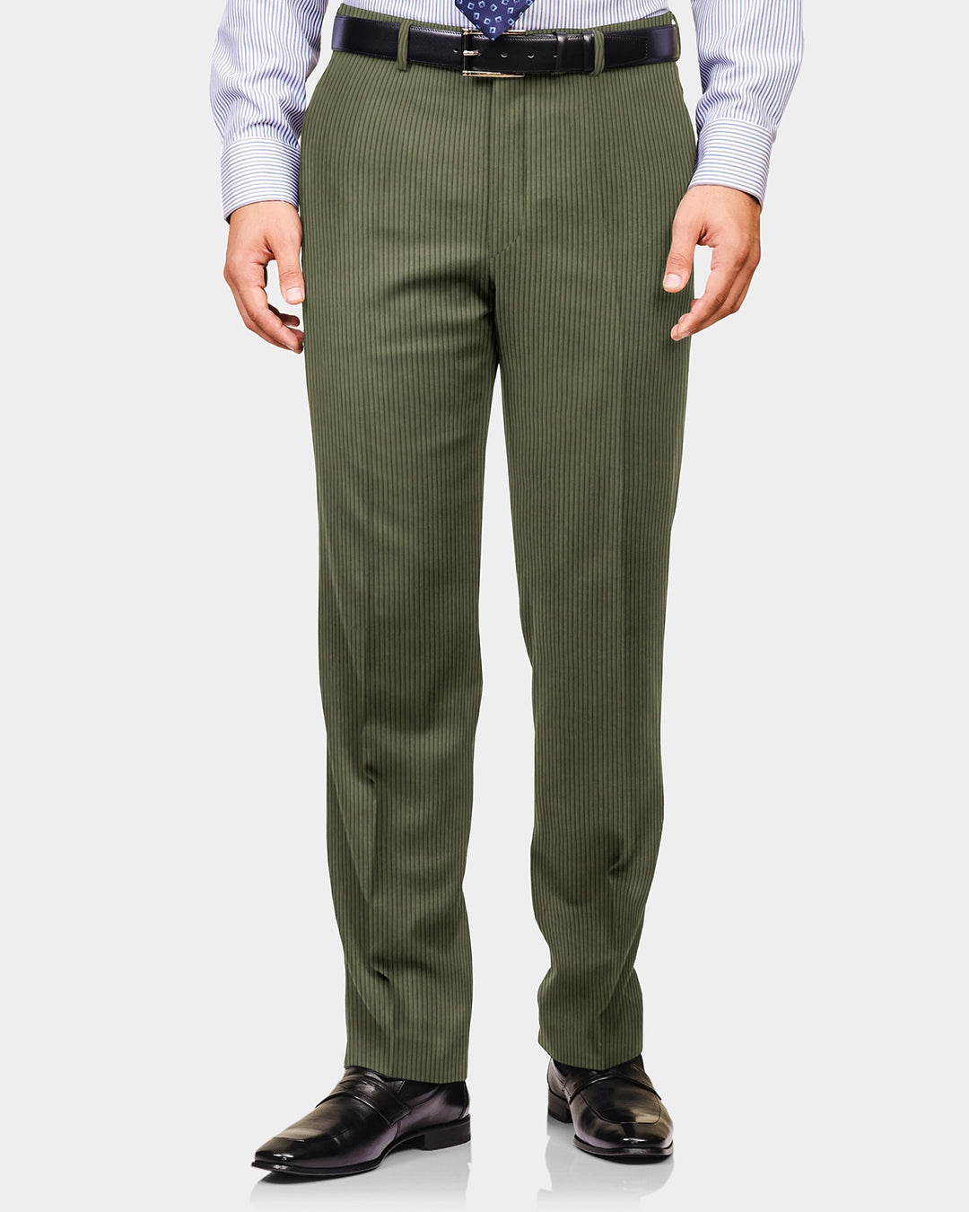 Modrone Corduroy Green Olive - 8 Wale