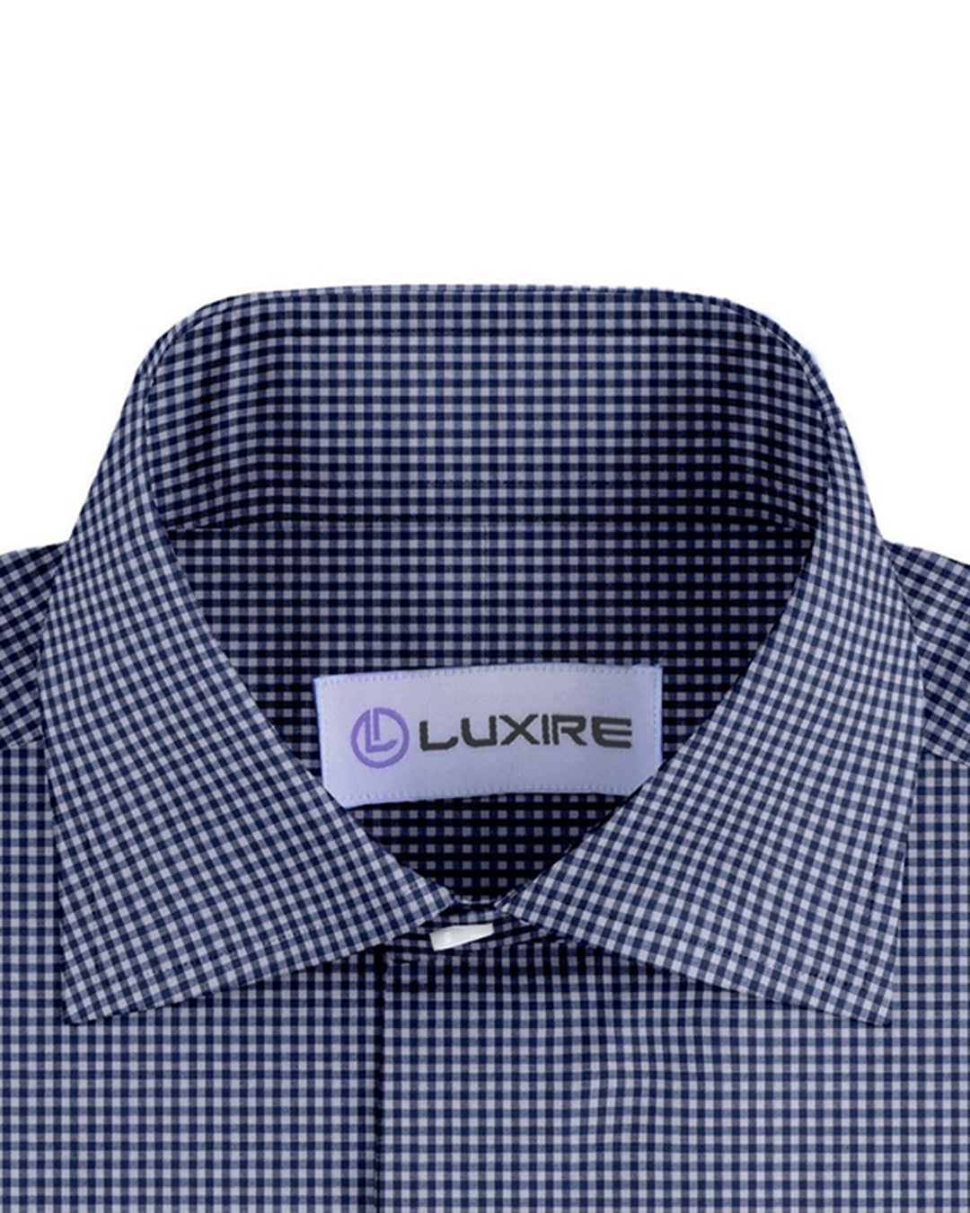 Oxford Blue Gingham Checks - 2