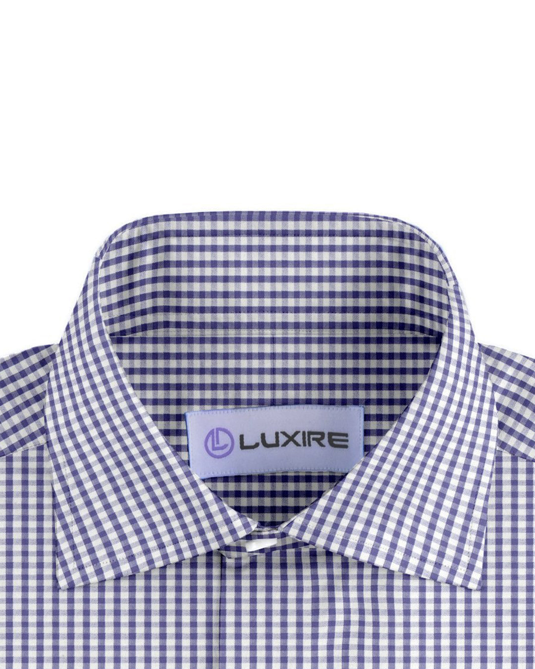 Blue/Purple Small Gingham Seersucker - 2