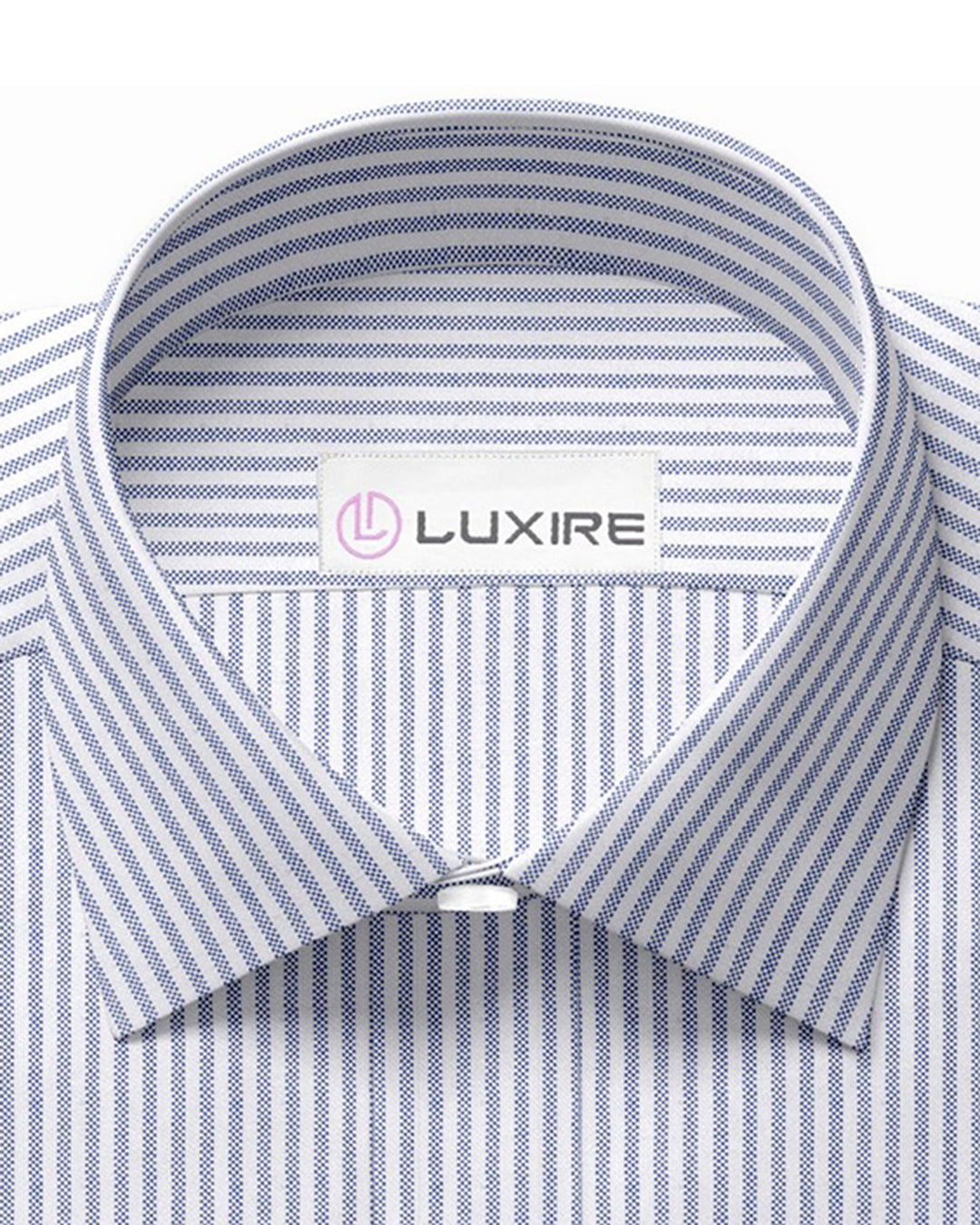 Blue University Stripe Oxford - 2