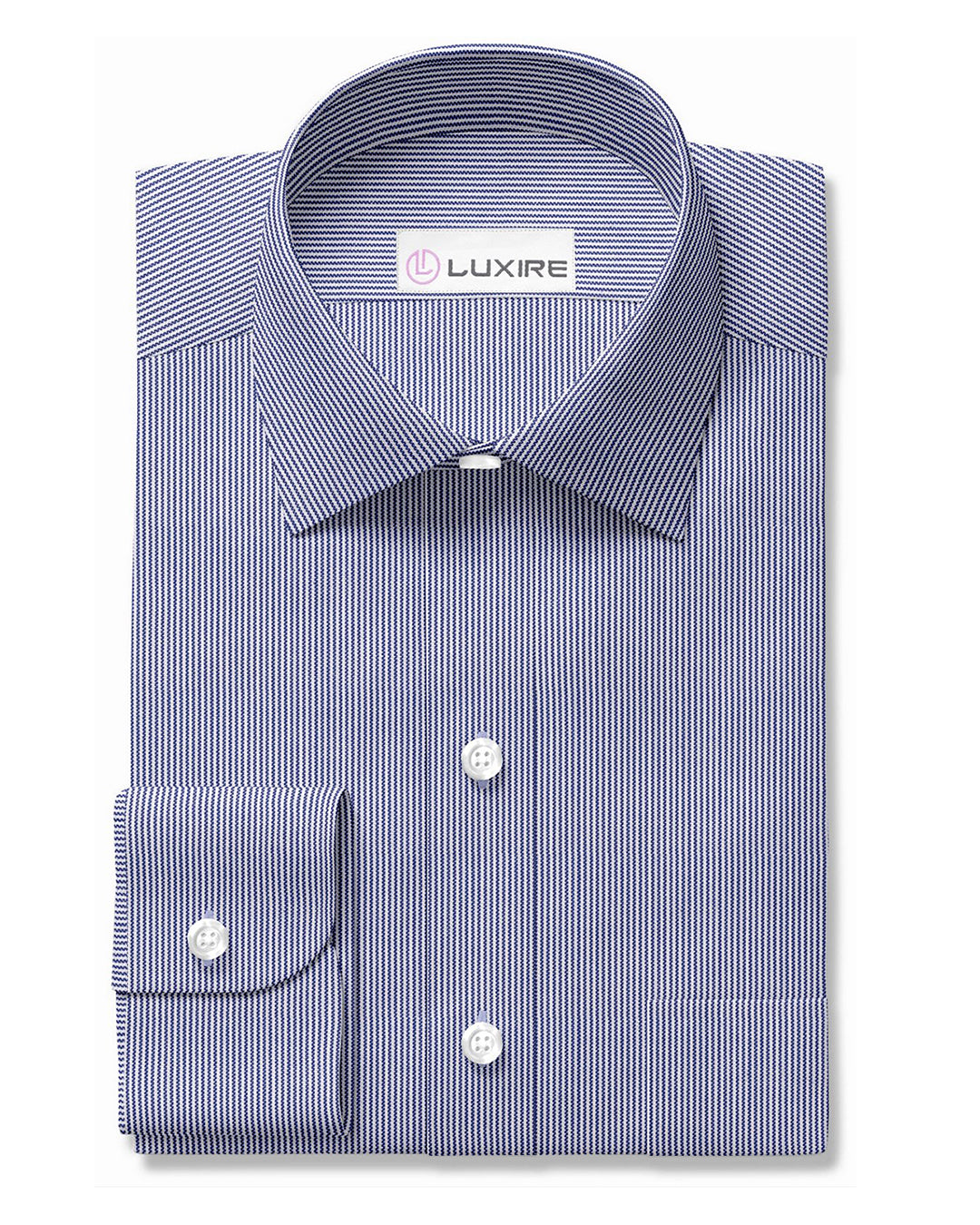 Navy Mille Stripes - 1
